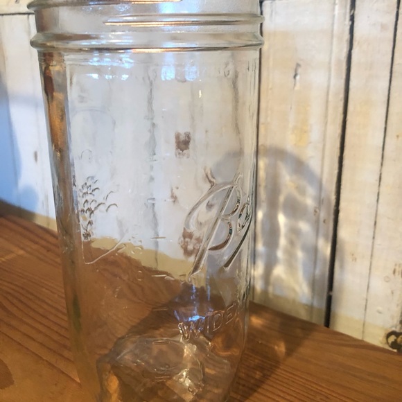 9045 Ball Mason Freezer Jar 20 Ounces Clear Wide mouth - Picture 5 of 11
